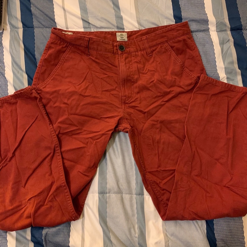 Bundle of Timberland Mens items, pants & 1 shirt